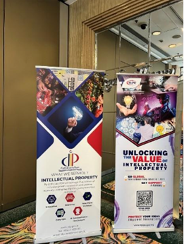 A group of banners in a room
AI-generated content may be incorrect.