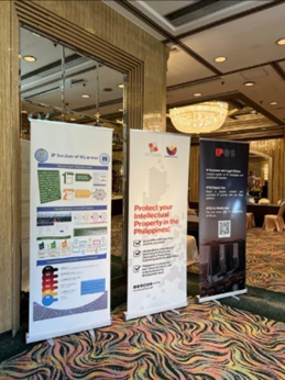 A group of banners in a room
AI-generated content may be incorrect.